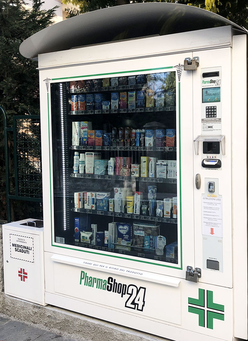 Distributore prodotti farmaceutici 24h Valleggia Savona Distributore prodotti farmaceutici 24h Valleggia Savona